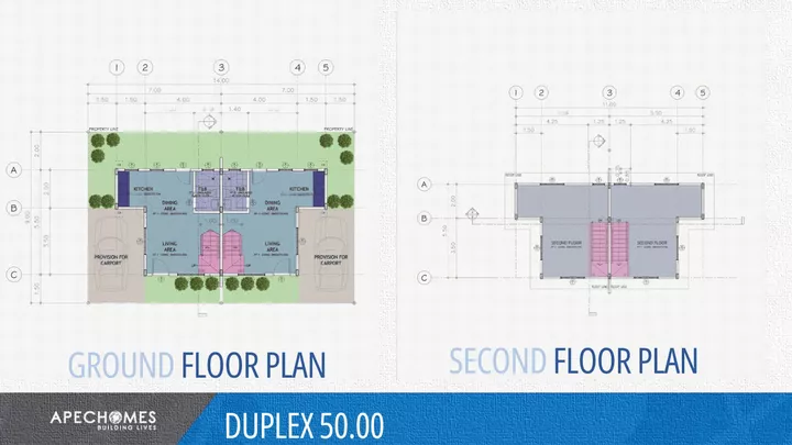 gound & Second floor